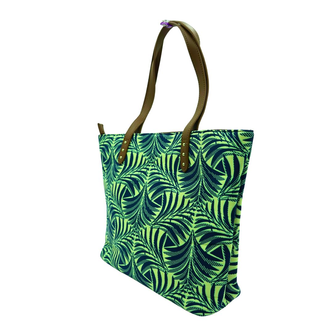 Sac à main en tissu africain Forest