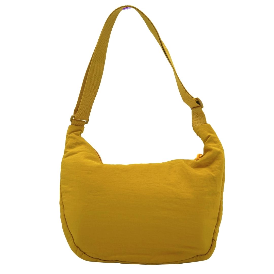 Sac à bandoulière souple en nylon de taille moyenne