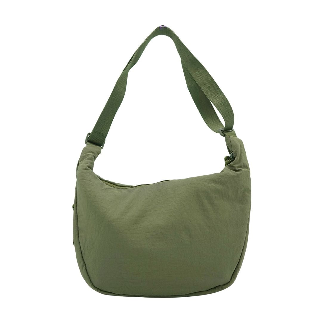 Sac à bandoulière souple en nylon de taille moyenne