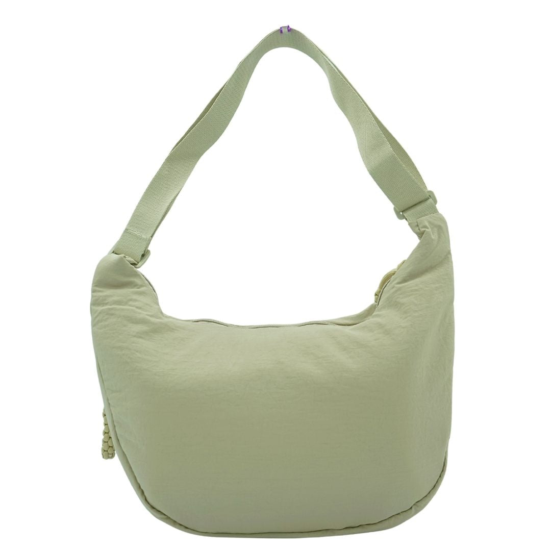 Sac à bandoulière souple en nylon de taille moyenne