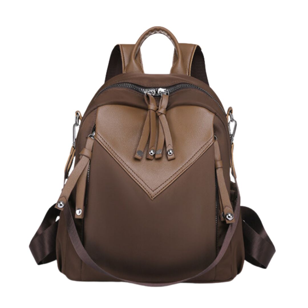 Double Zip Mini Backpack
