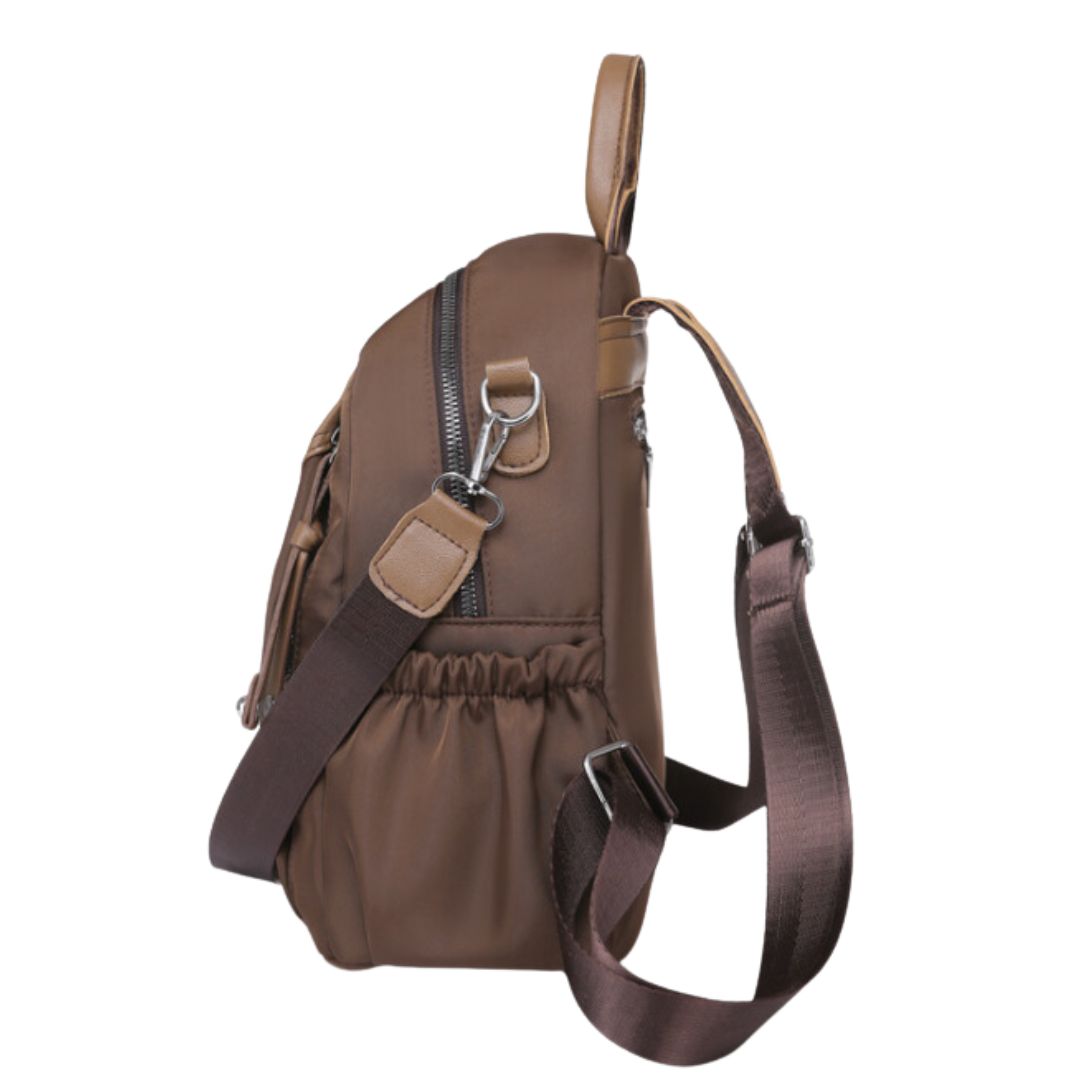 Double Zip Mini Backpack