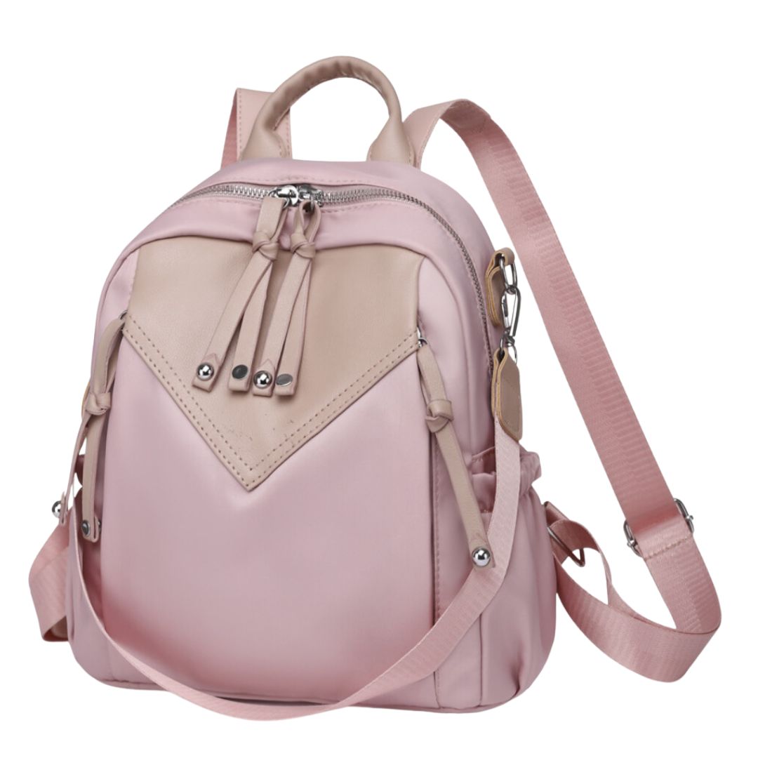 Double Zip Mini Backpack