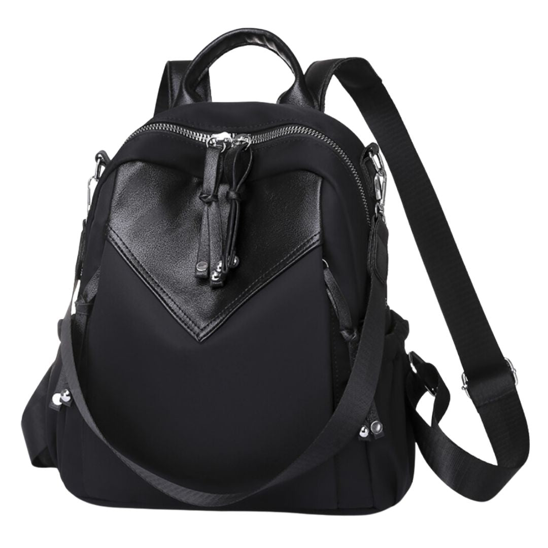 Double Zip Mini Backpack
