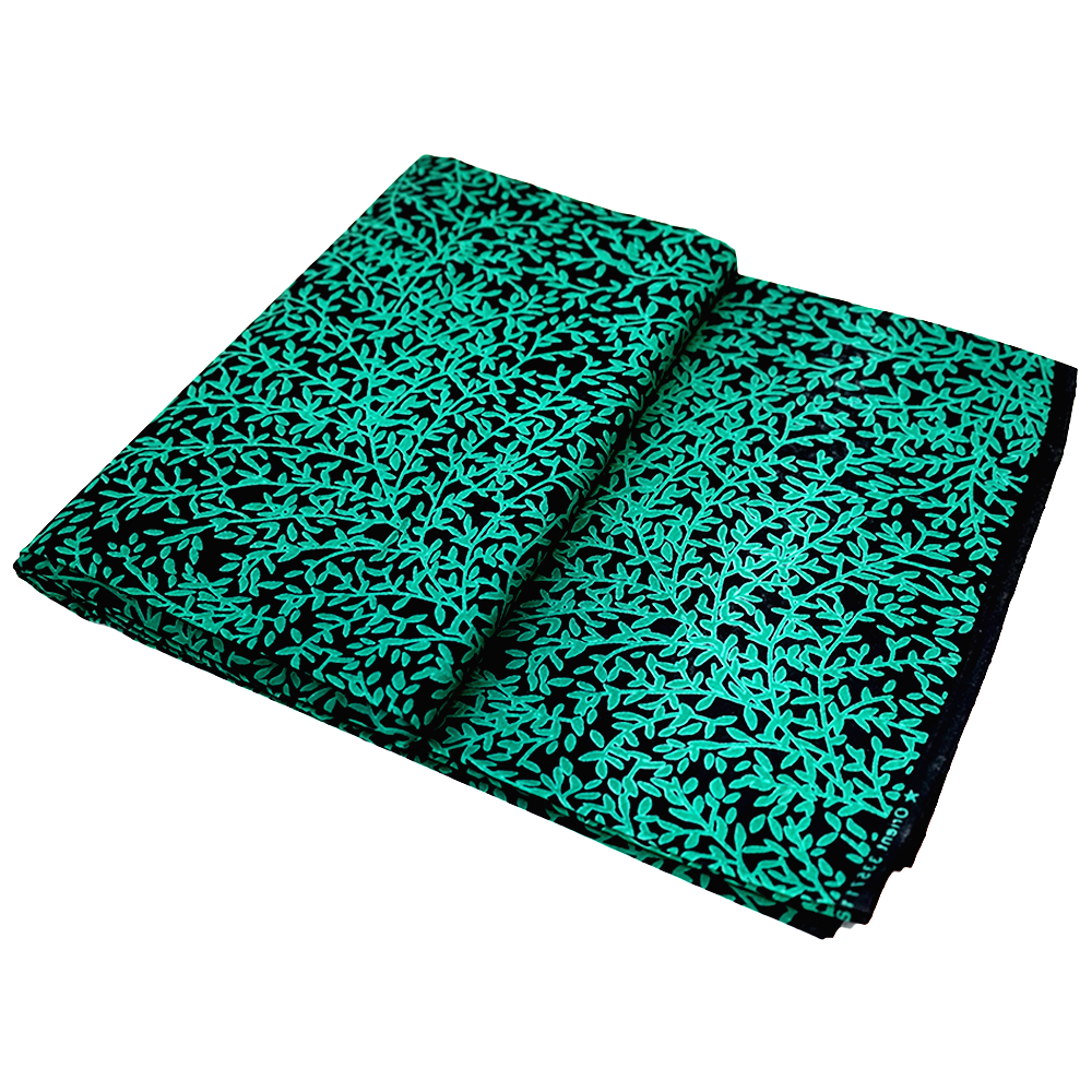 Forest Vines Ankara Cotton Fabric