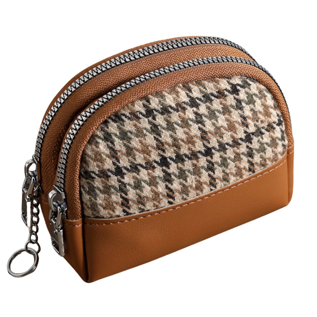 Houndstooth Coin Purse