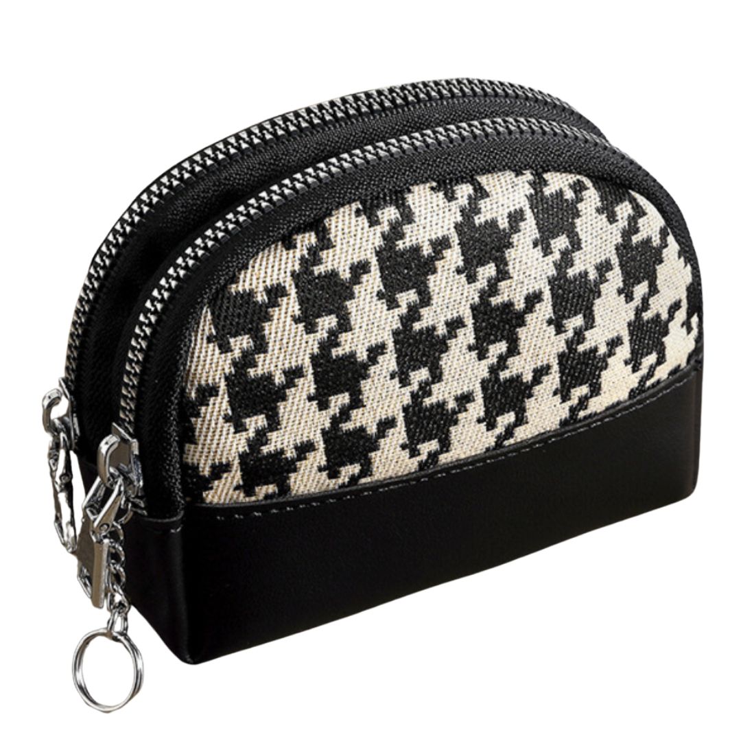 Houndstooth Coin Purse