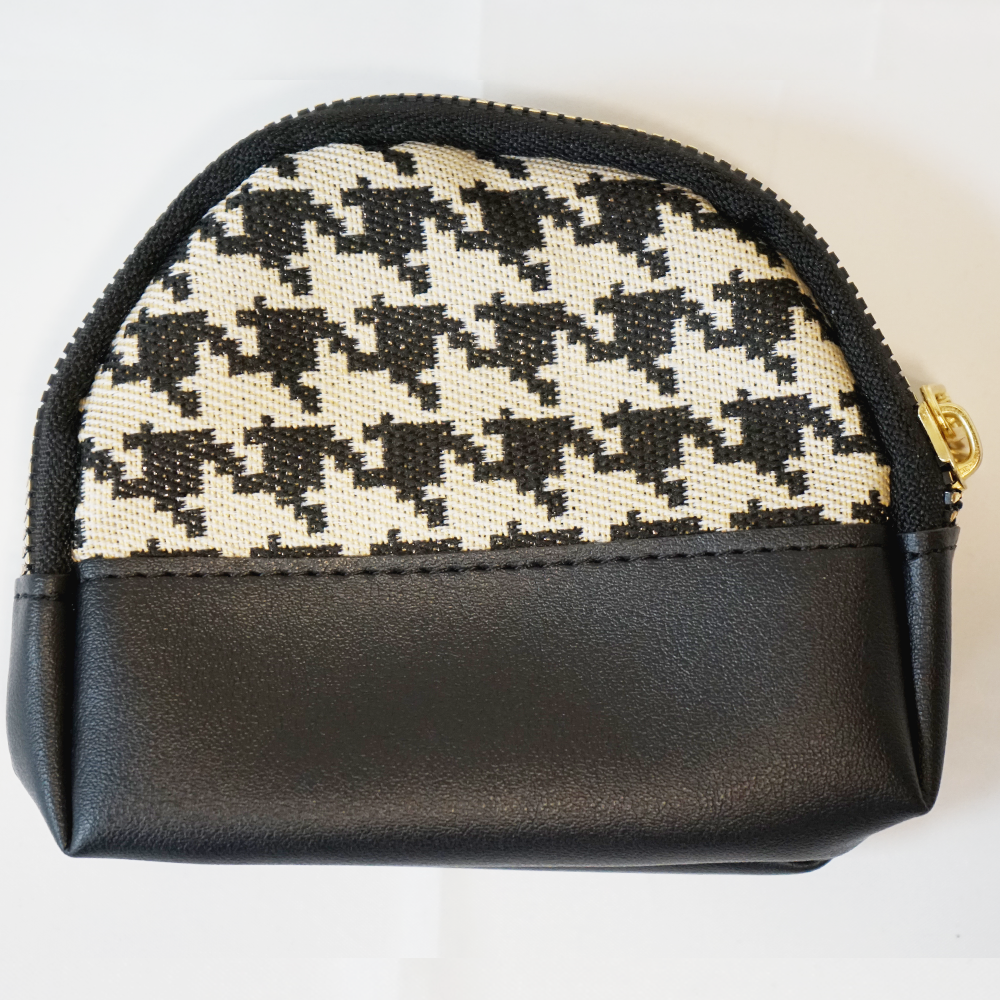 Houndstooth Coin Purse