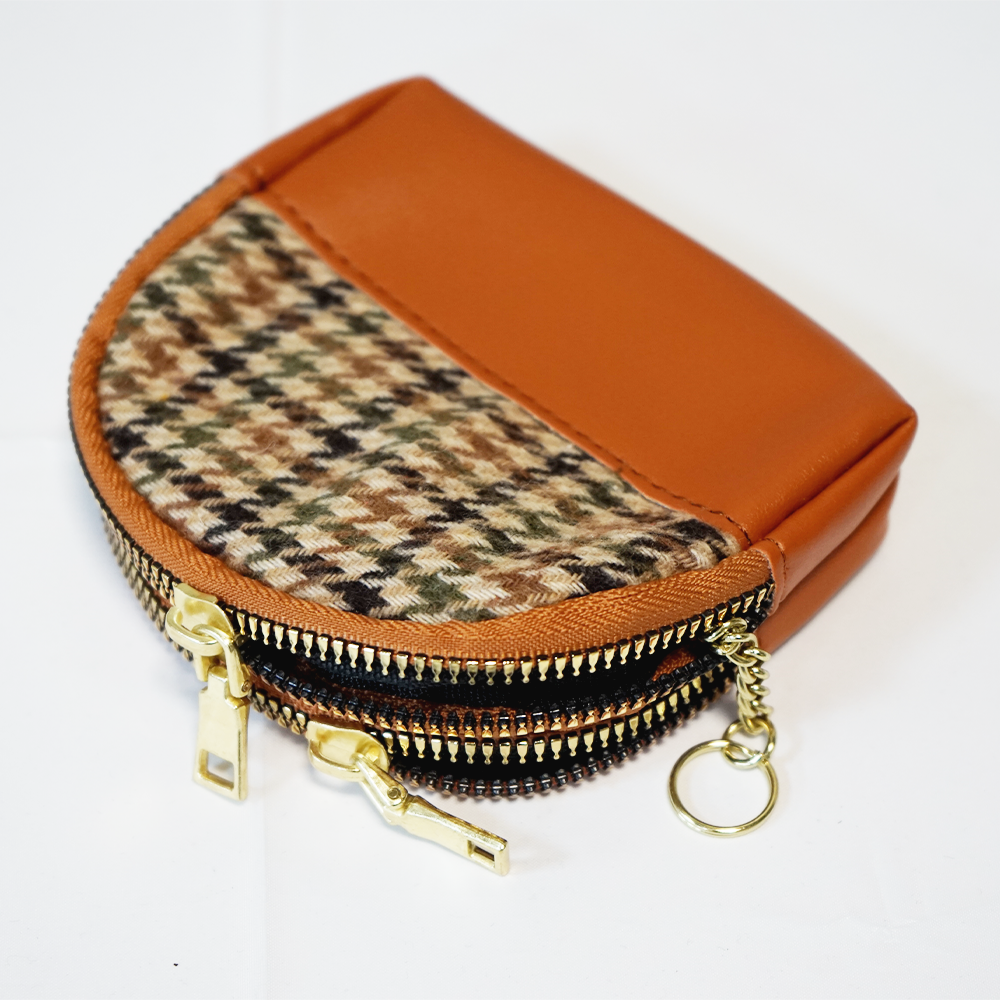 Houndstooth Coin Purse