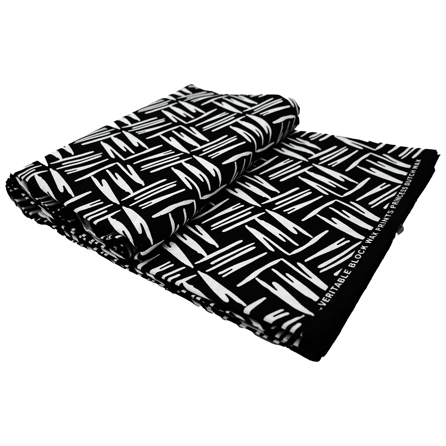 Monochrome Mix Ankara Cotton Fabric