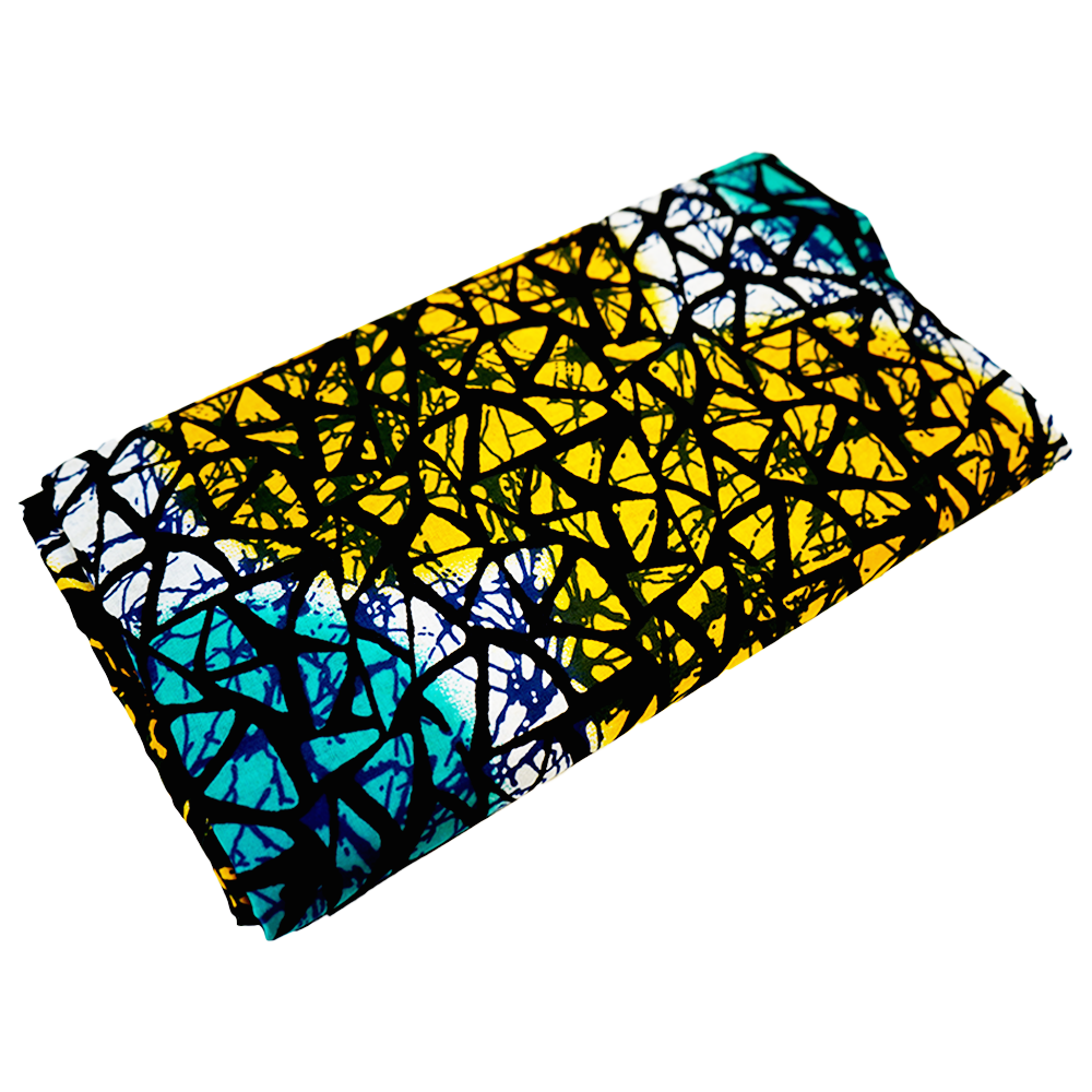 Multicolor Tribal Fusion Ankara Fabric