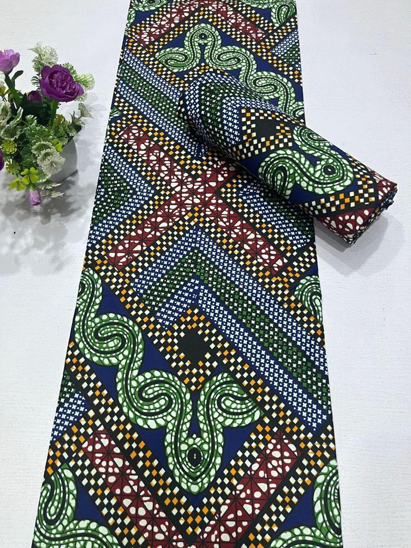 Royal Mosaic Ankara Fabric