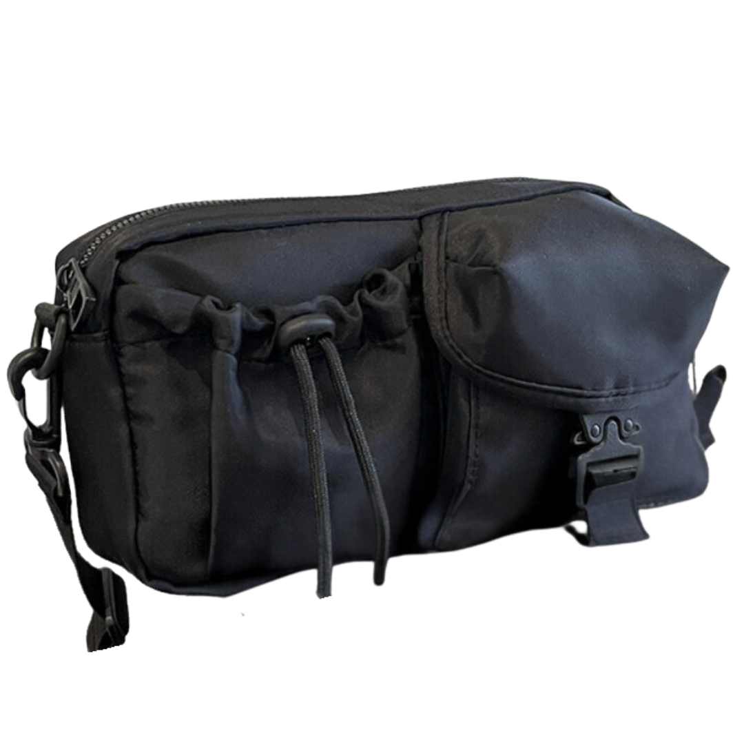 Plush Cow Charm Square Crossbody Bag
