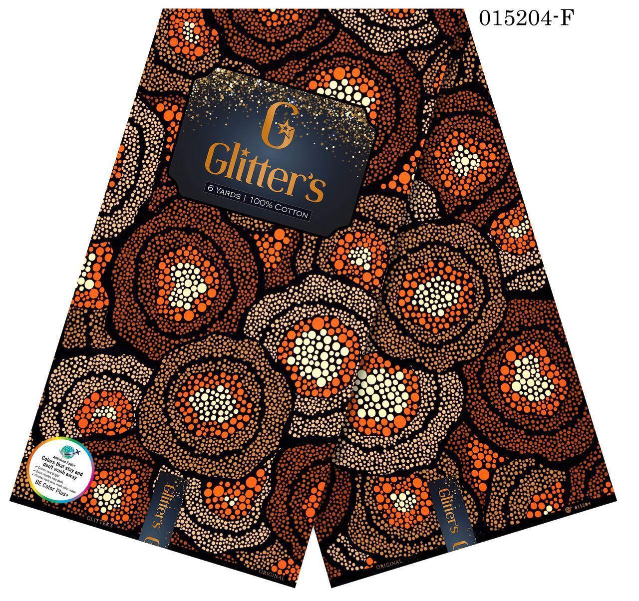 Sunburst Bloom Ankara Fabric