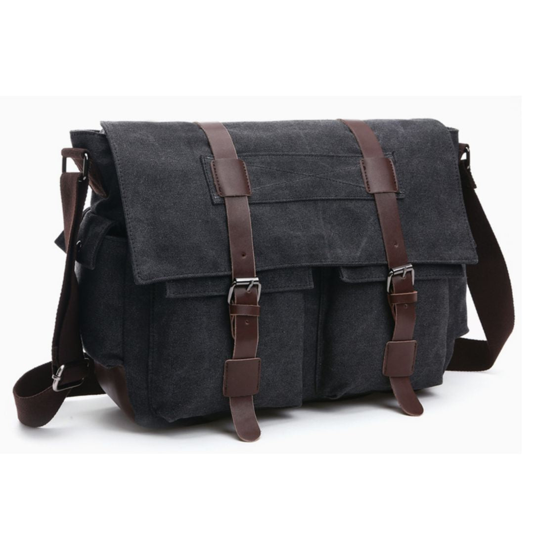 Retro Canvas Crossbody Bag