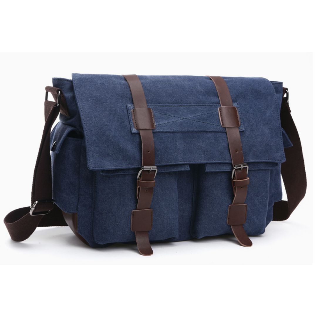 Retro Canvas Crossbody Bag