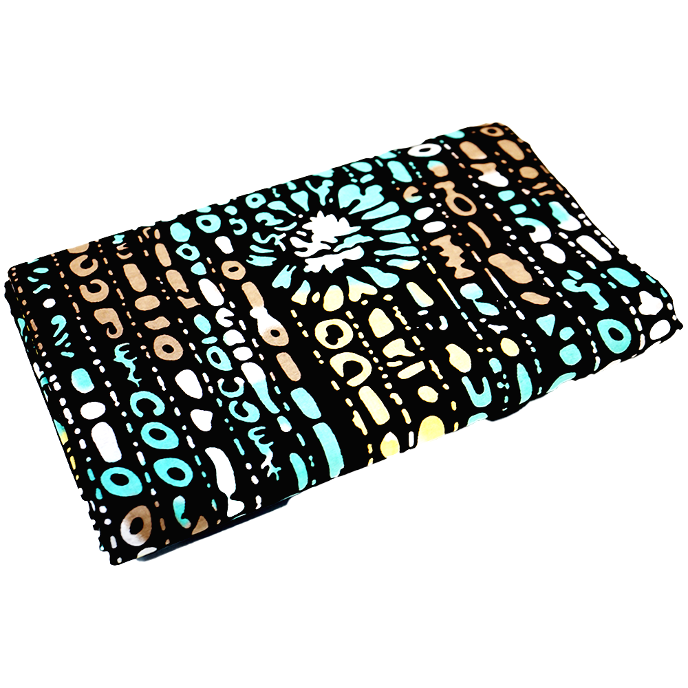 Vivid Splash Ankara Fabric