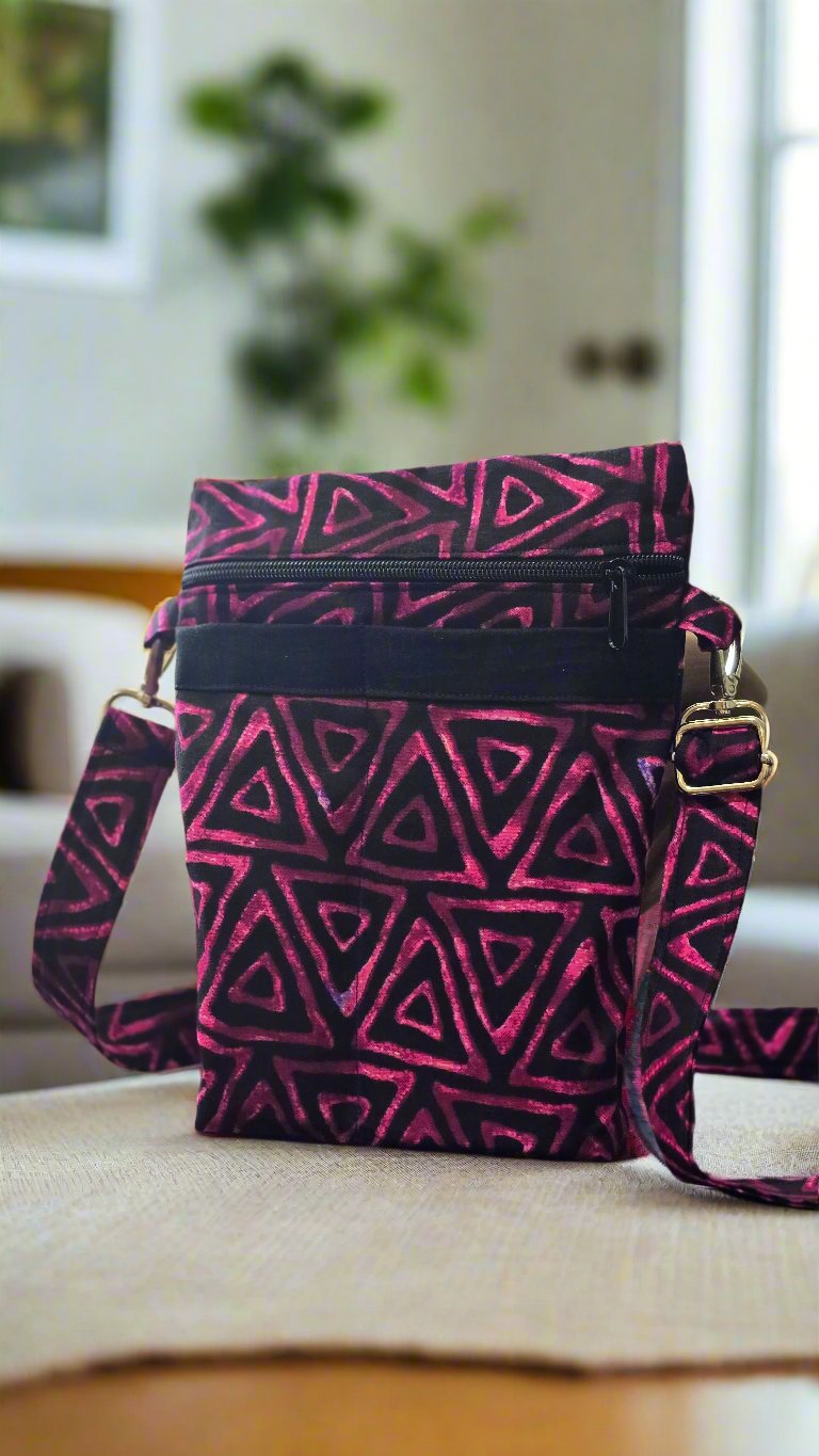 ankara cotton Crossbody Bag