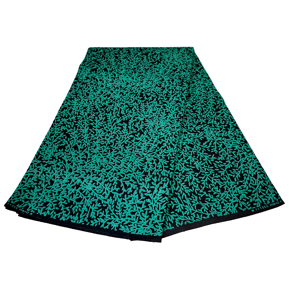 Forest Vines Ankara Cotton Fabric