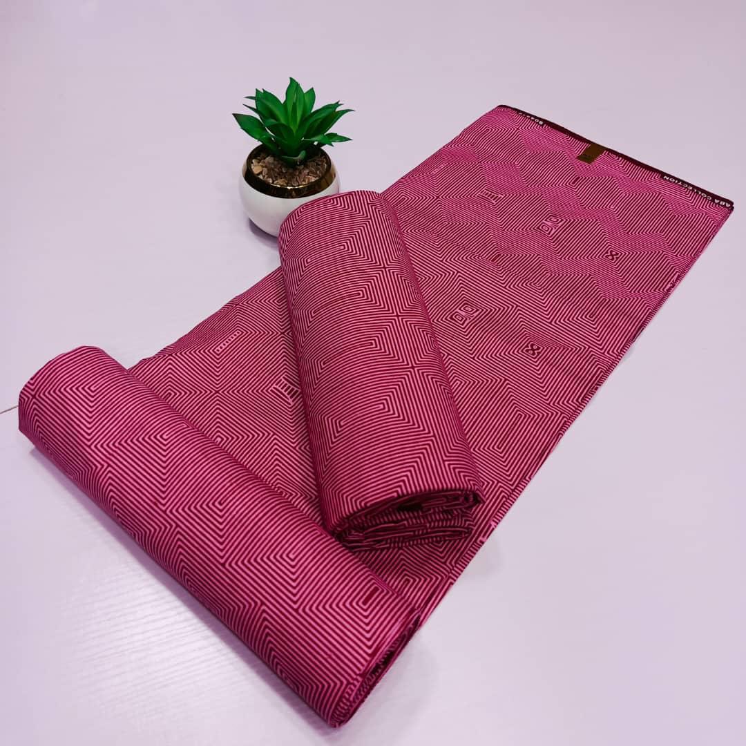 Rose Labyrinth Ankara Fabric