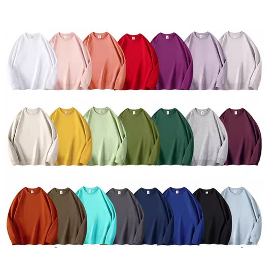 Sweatshirt : Long Staple Cotton Pullover