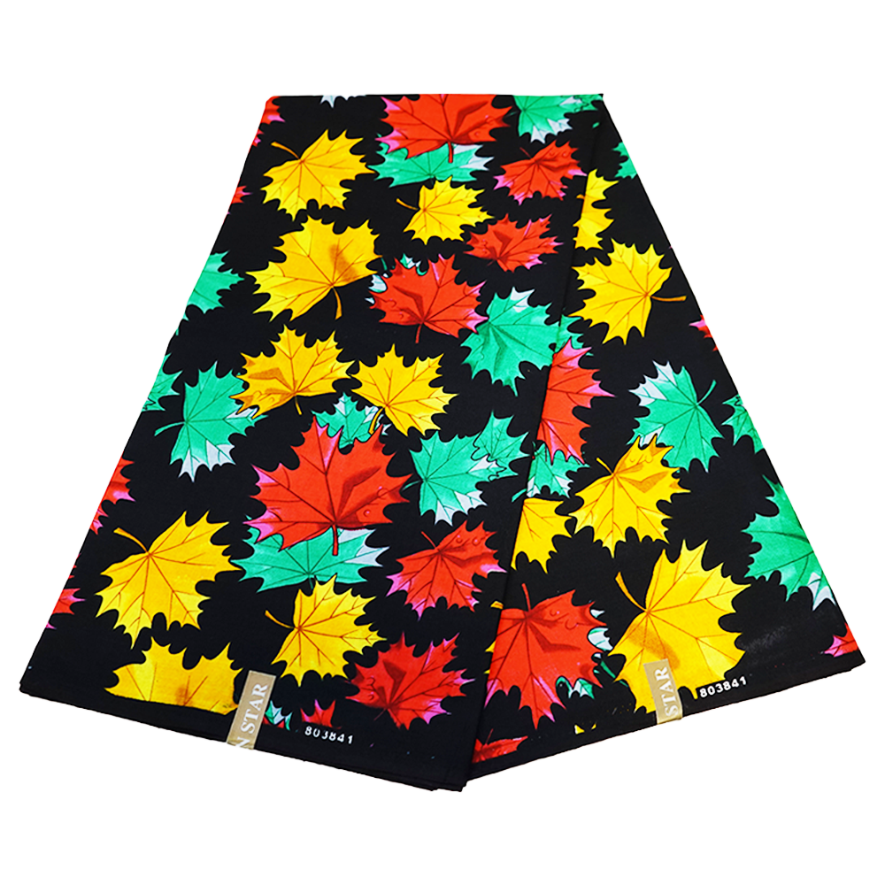 Vibrant Autumn Ankara Cotton Fabric